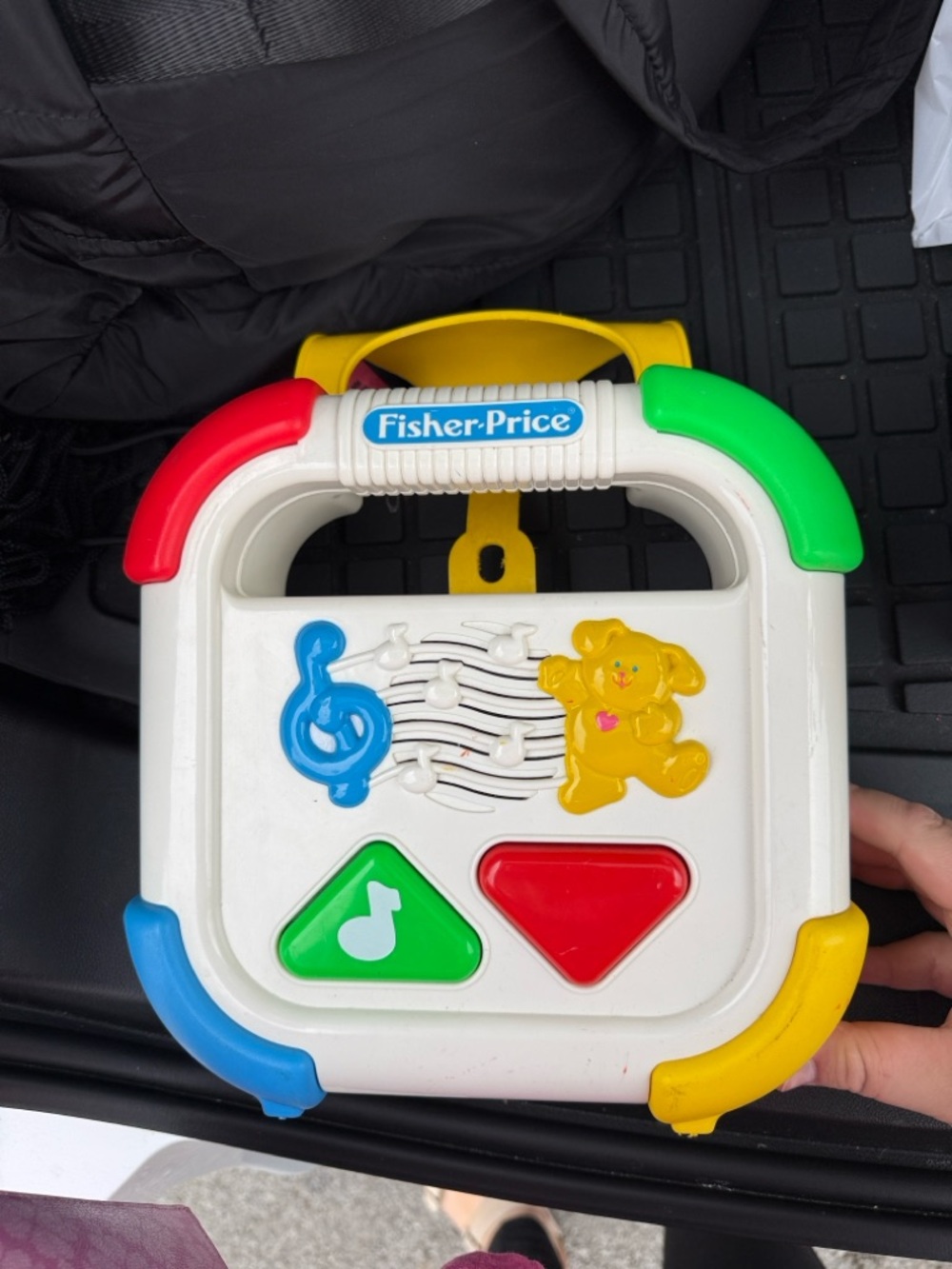 1992 Vintage Fisher-Price Crib Cassette Player (Model 1320) IT WORKS!